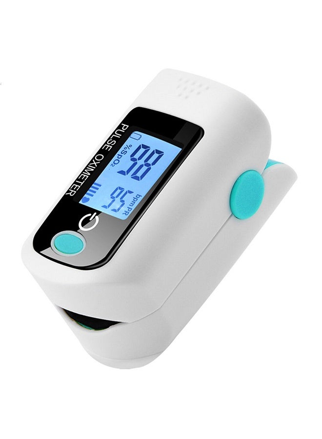 Bukela Fingertip Pulse Oximeter – SpO2 & Heart Rate Monitor for Kids, Children & Adults – Accurate LED Display, Includes Batteries & Lanyard, Home & Personal Use - Image 1
